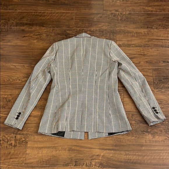 Lucky Brand Black and White Houndstooth Blazer, Sz. Small - Picture 8 of 9